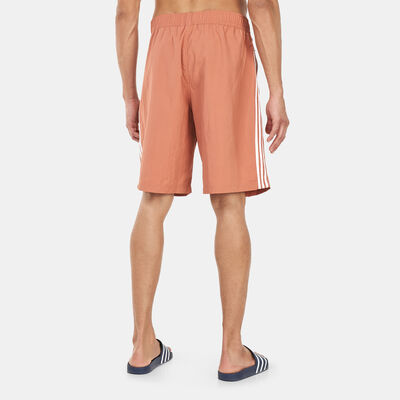 adidas Originals Men's Adicolor 3-Stripes Board Shorts Orange adidas Originals Men's Adicolor 3-Stripes Board Shorts Orange