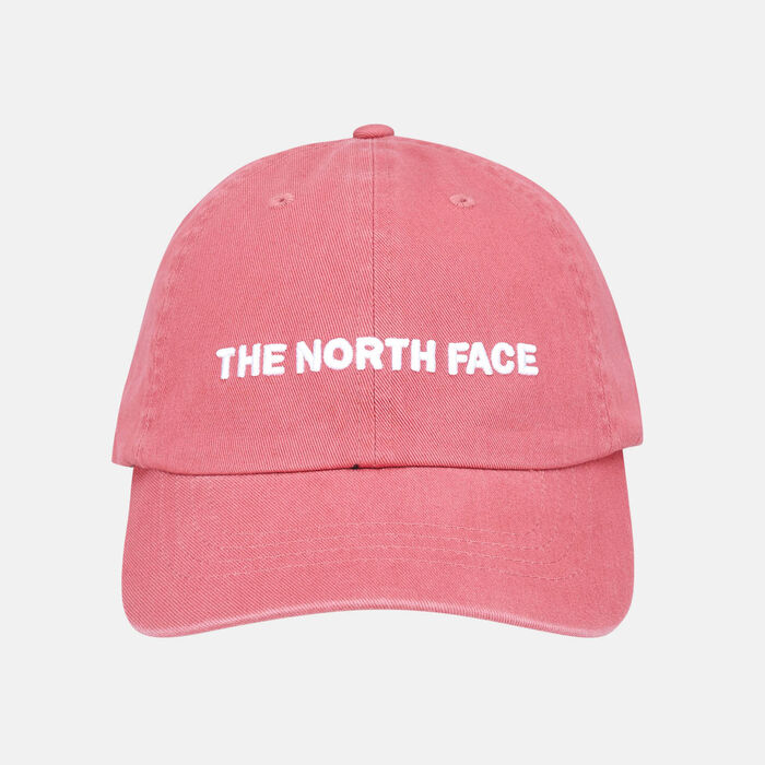 The North Face Horizontal Embroidered Ball Cap Pink image number 0