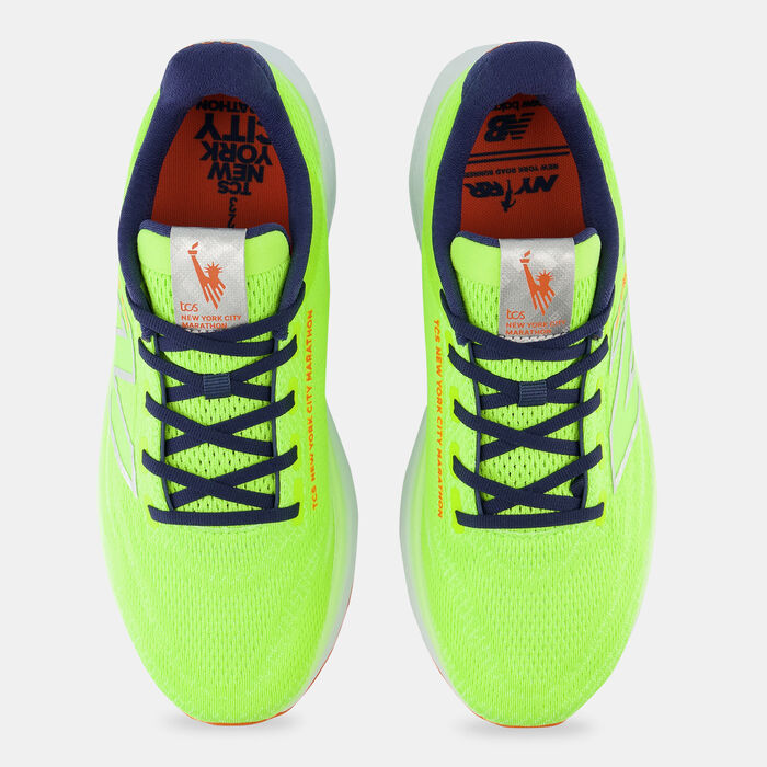 New Balance Men's TCS NYC Marathon Fresh Foam X 1080v13 Running Shoes yellow New Balance Men's TCS NYC Marathon Fresh Foam X 1080v13 Running Shoes yellow image number 4