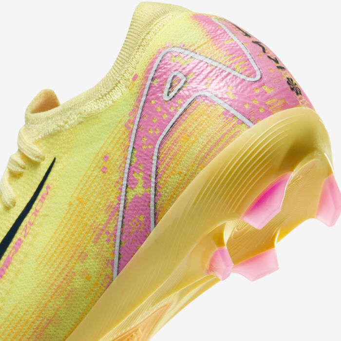 Nike Kids' Mercurial Vapor 16 Pro 'Kylian Mbappé' FG Football Shoes yellow Nike Kids' Mercurial Vapor 16 Pro 'Kylian Mbappé' FG Football Shoes yellow image number 8