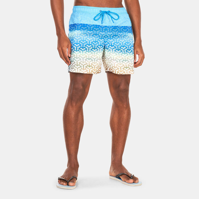 Arena Men's Printed Beach Boxers Blue Arena Men's Printed Beach Boxers Blue image number 0
