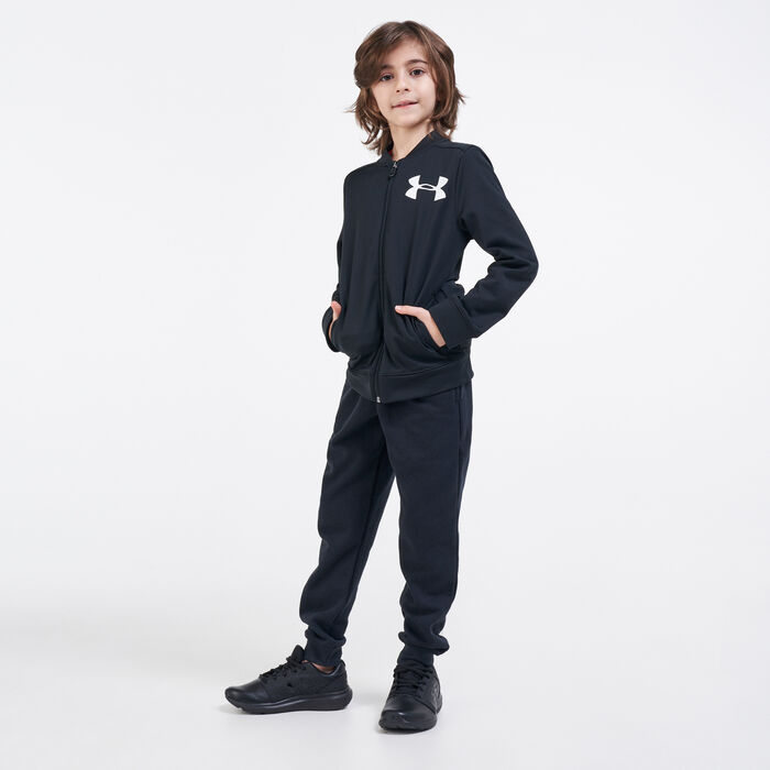 Under Armour Kids' Rival Sweatpants Black Under Armour Kids' Rival Sweatpants Black image number 2