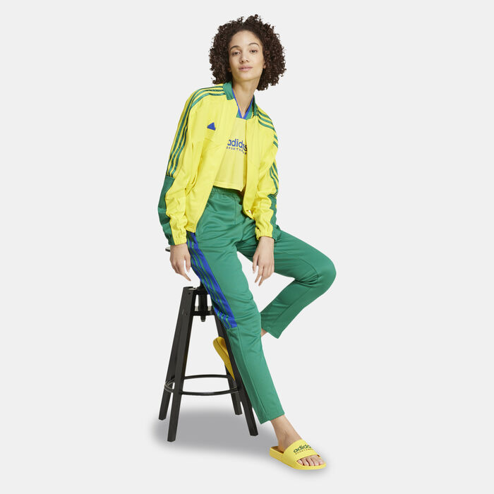 adidas Women's Tiro Cut 3-Stripes Track Pants Green adidas Women's Tiro Cut 3-Stripes Track Pants Green image number 2
