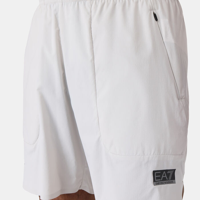 EA7 Emporio Armani Men's Ventus7 Shorts Grey image number 3