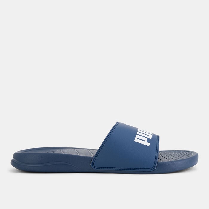 PUMA Women's Popcat 20 Slides Blue PUMA Women's Popcat 20 Slides Blue image number 1