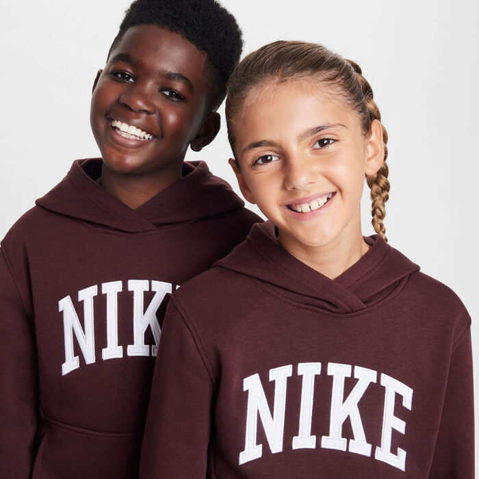 Nike Kids' Sportswear Club Fleece Hoodie Pink Nike Kids' Sportswear Club Fleece Hoodie Pink image number 3