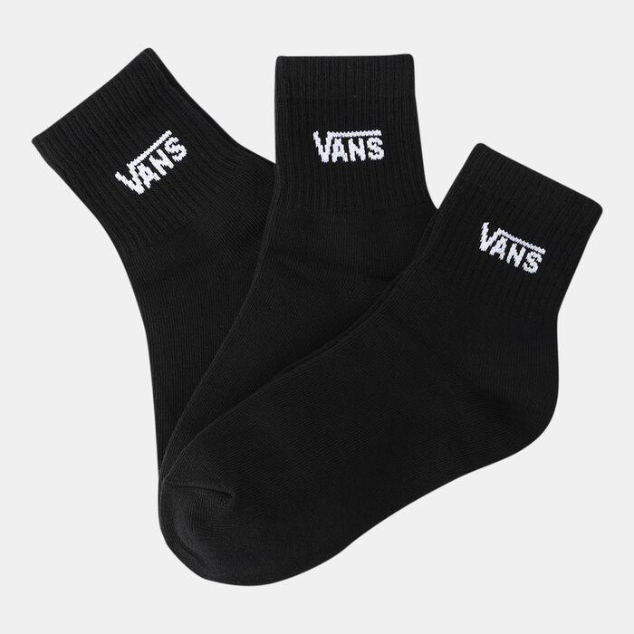 Vans Women's Classic Half Crew Socks (3 Pairs) Black image number 1
