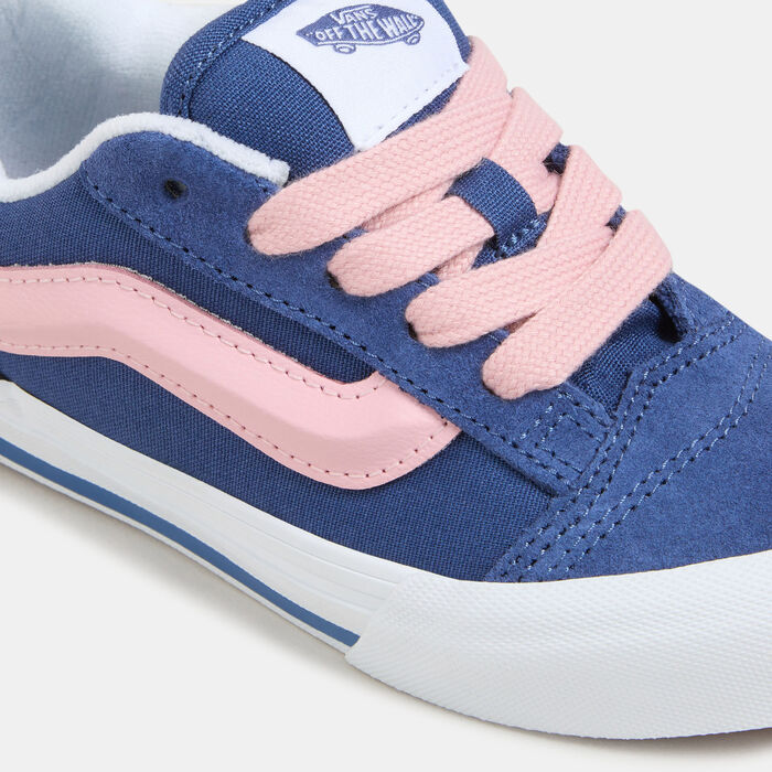Vans Kids' Knu Skool Unisex Shoes (Young Kids) Blue Vans Kids' Knu Skool Unisex Shoes (Young Kids) Blue image number 3