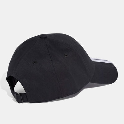 adidas Men's 3-Stripes Baseball Cap Black adidas Men's 3-Stripes Baseball Cap Black