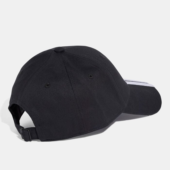 adidas Men's 3-Stripes Baseball Cap Black adidas Men's 3-Stripes Baseball Cap Black image number 1
