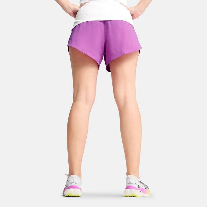 PUMA Women's Run ULTRAWEAVE Shorts Purple PUMA Women's Run ULTRAWEAVE Shorts Purple image number 1