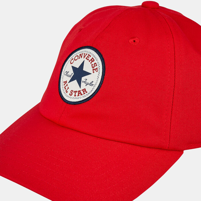 Converse Tip-off Baseball Cap Red Converse Tip-off Baseball Cap Red image number 2