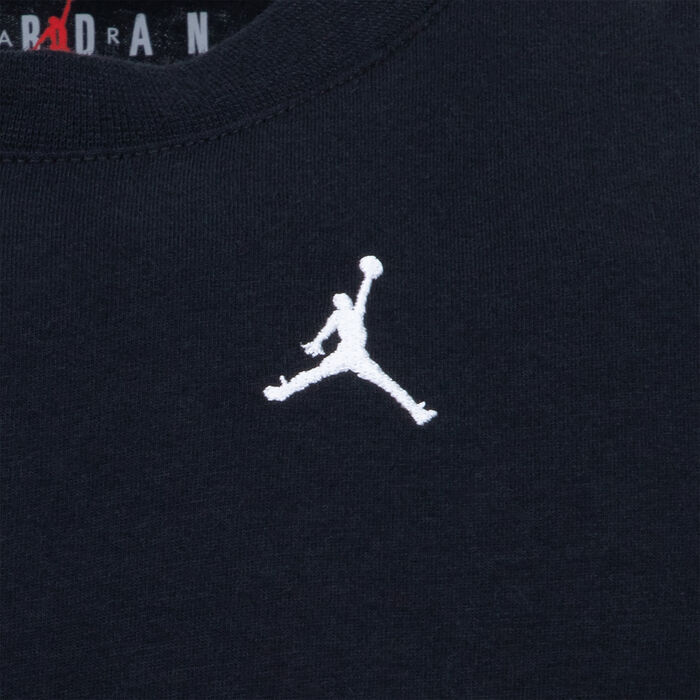 Jordan Kids' Jumpman Air Embroidered T-Shirt Black Jordan Kids' Jumpman Air Embroidered T-Shirt Black image number 2