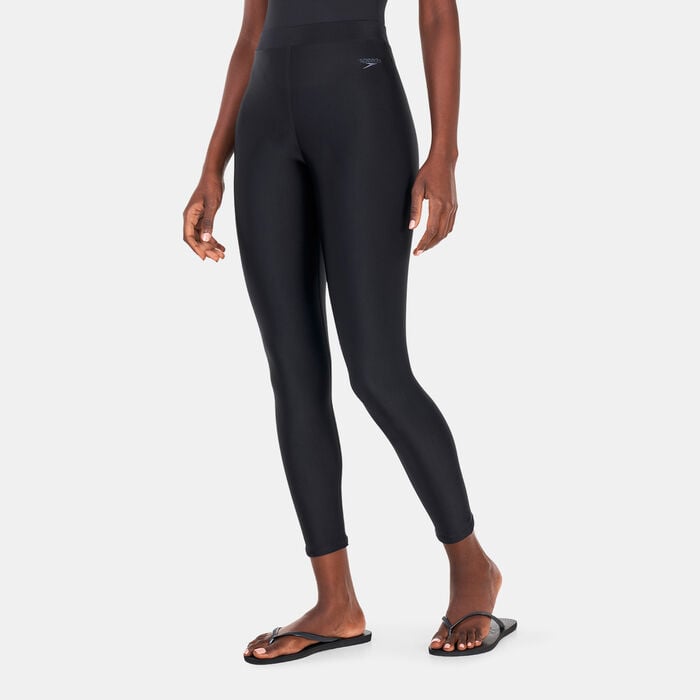 Speedo Women's Essential Leggings Black Speedo Women's Essential Leggings Black image number 0