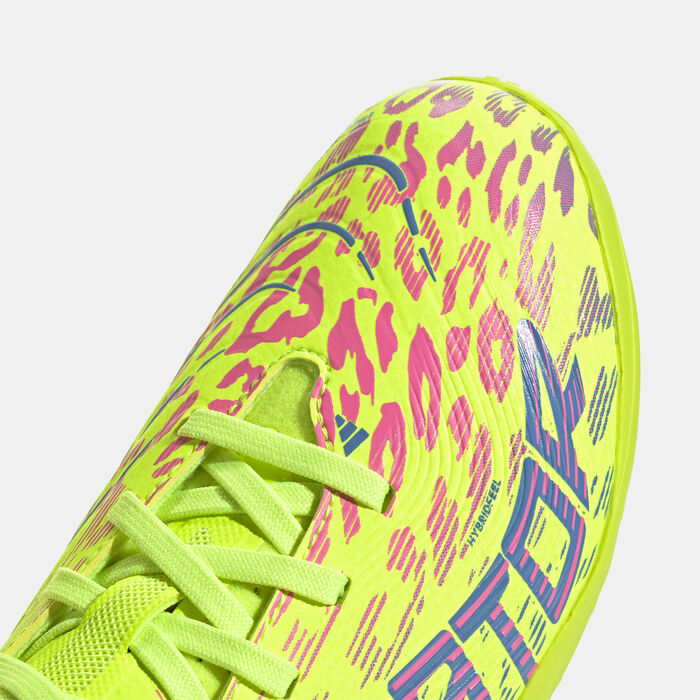 adidas Kids' Predator League Turf Ground Football Shoes Pink image number 4