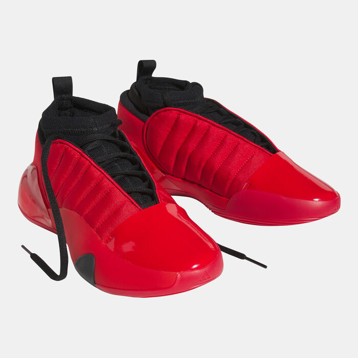 adidas Men's Harden Volume 7 Shoe Red adidas Men's Harden Volume 7 Shoe Red image number 1