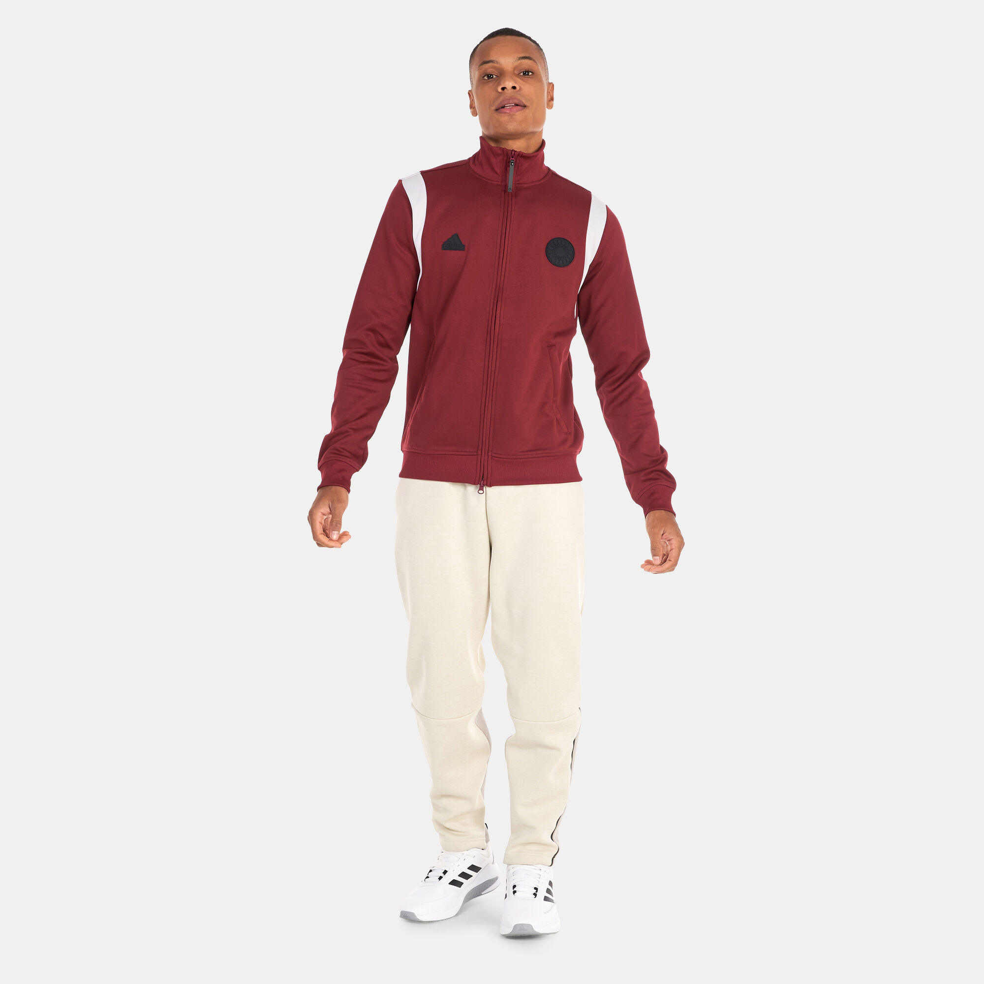 Fitted track sale jacket