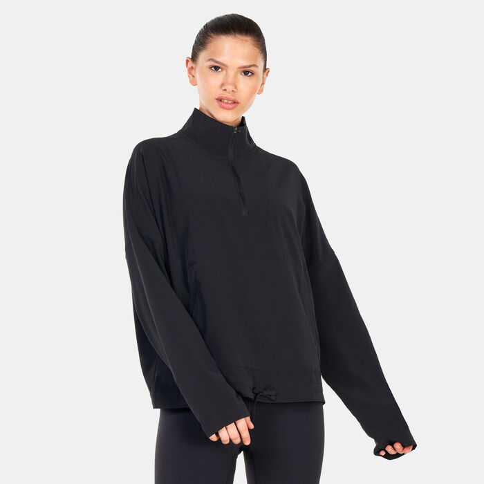 prAna Women's Railay Pullover Top Black prAna Women's Railay Pullover Top Black image number 0