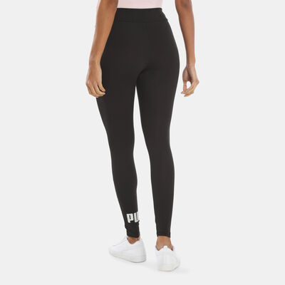 PUMA Women's Essentials+ Metallic Leggings Black PUMA Women's Essentials+ Metallic Leggings Black