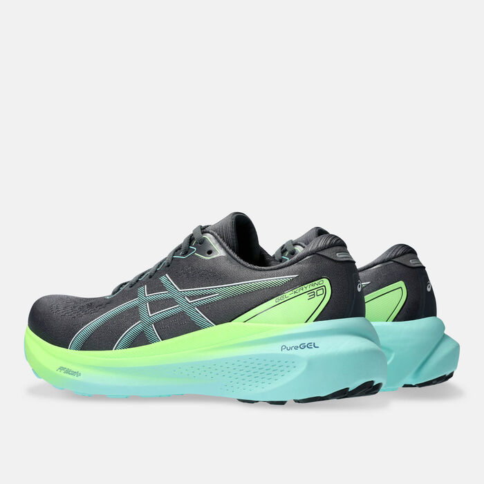 ASICS Men's GEL-KAYANO 30 Wide Running Shoes Grey ASICS Men's GEL-KAYANO 30 Wide Running Shoes Grey image number 2