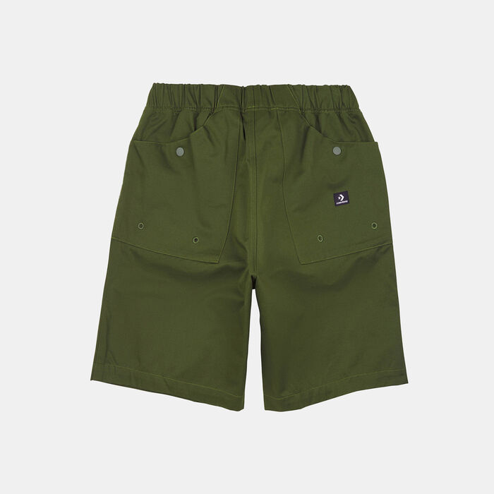 Converse Men's Elevated Lightweight Cargo Shorts Green image number 1