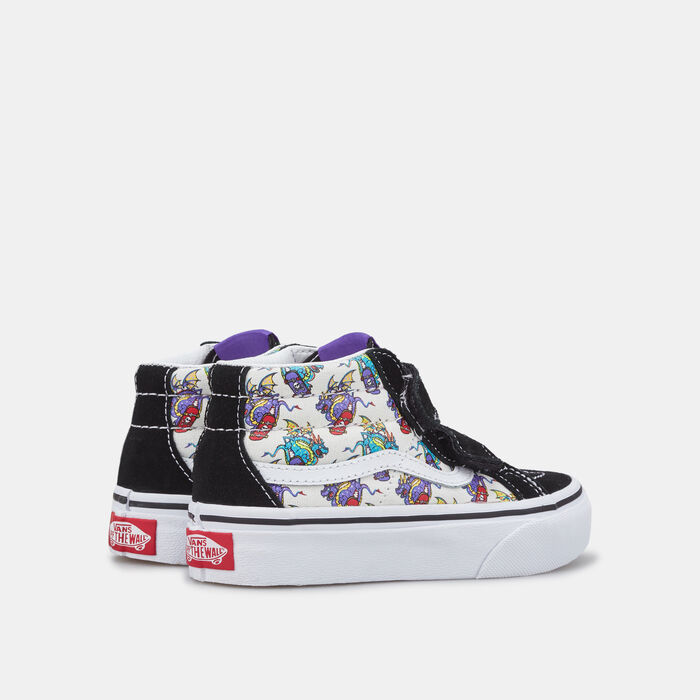 Vans Kids' Skate Dragon Sk8-Mid Reissue Unisex Shoe Multi-Color Vans Kids' Skate Dragon Sk8-Mid Reissue Unisex Shoe Multi-Color image number 2