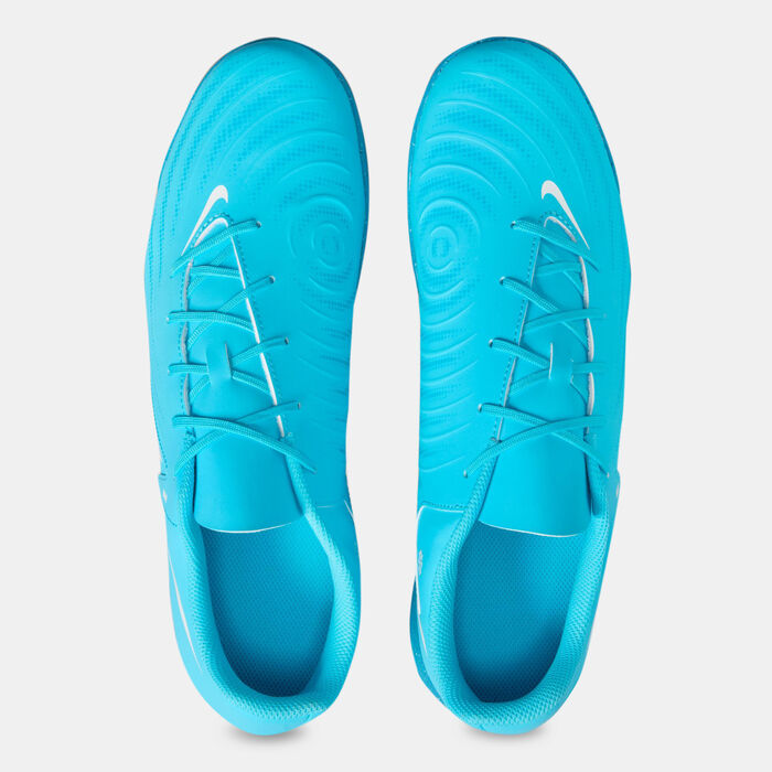 Nike Men's Phantom GX 2 Club Turf Ground Football Shoes Blue Nike Men's Phantom GX 2 Club Turf Ground Football Shoes Blue image number 4