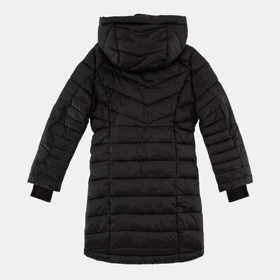 Sun and Sand Sports Kids' Hooded Puffer Jacket Black