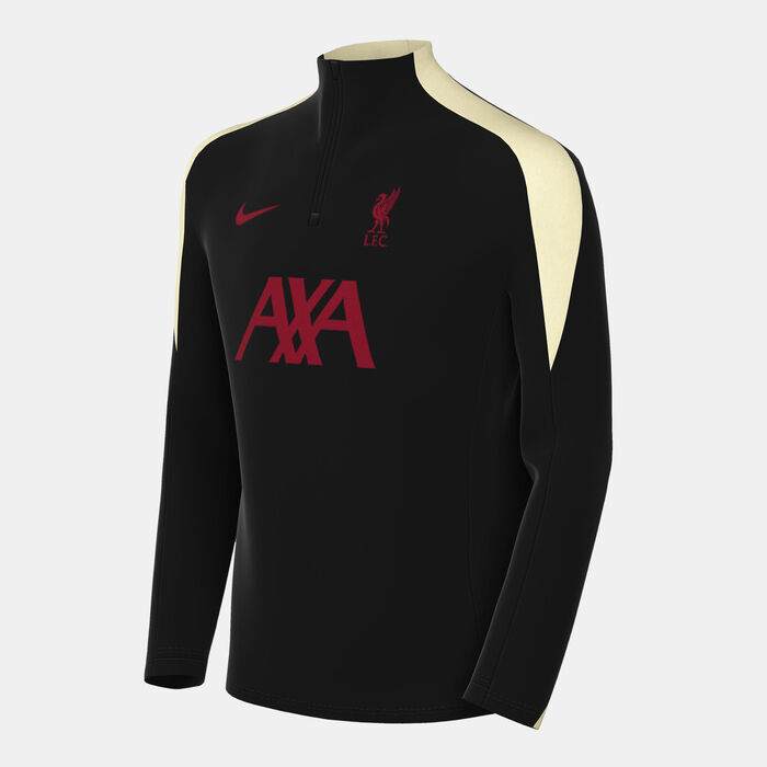 Nike Kids' Liverpool Strike Drill Football Top Black Nike Kids' Liverpool Strike Drill Football Top Black image number 0