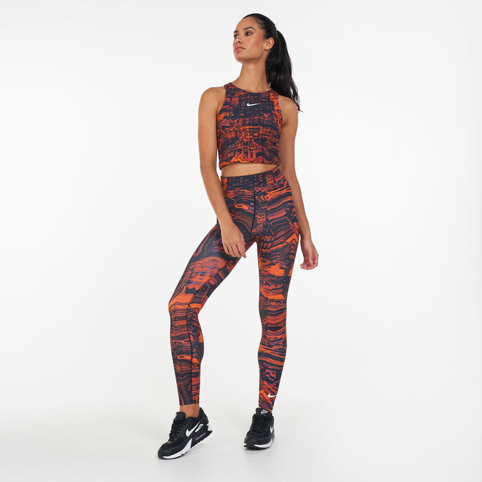 Nike Women's Sportswear Allover Print Tank Top White Nike Women's Sportswear Allover Print Tank Top White image number 2