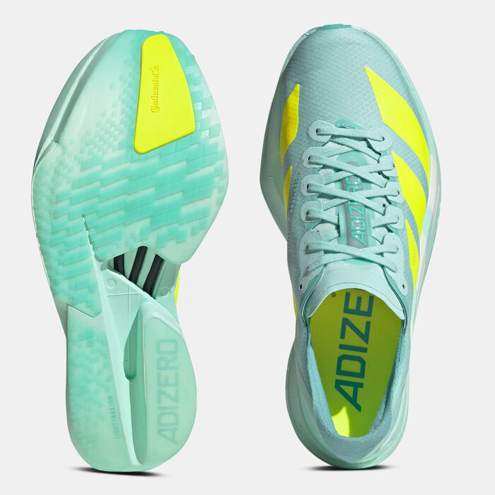 adidas Women's Adizero Adios Pro 4 Shoes Blue adidas Women's Adizero Adios Pro 4 Shoes Blue image number 4