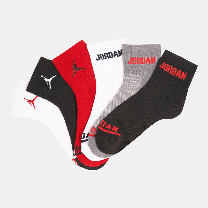 Jordan Kids' Ankle Socks - 6 Pack (Younger Kids) Multi-Color Jordan Kids' Ankle Socks - 6 Pack (Younger Kids) Multi-Color image number 0