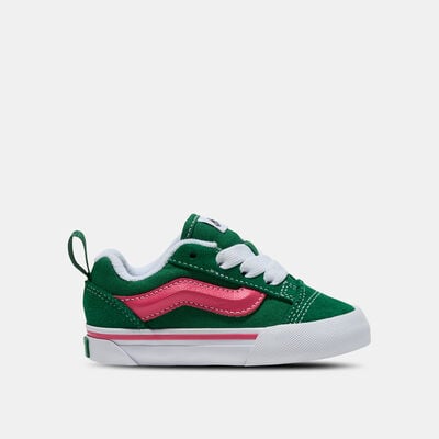 Vans Kids' Knu Skool Shoes Green Vans Kids' Knu Skool Shoes Green