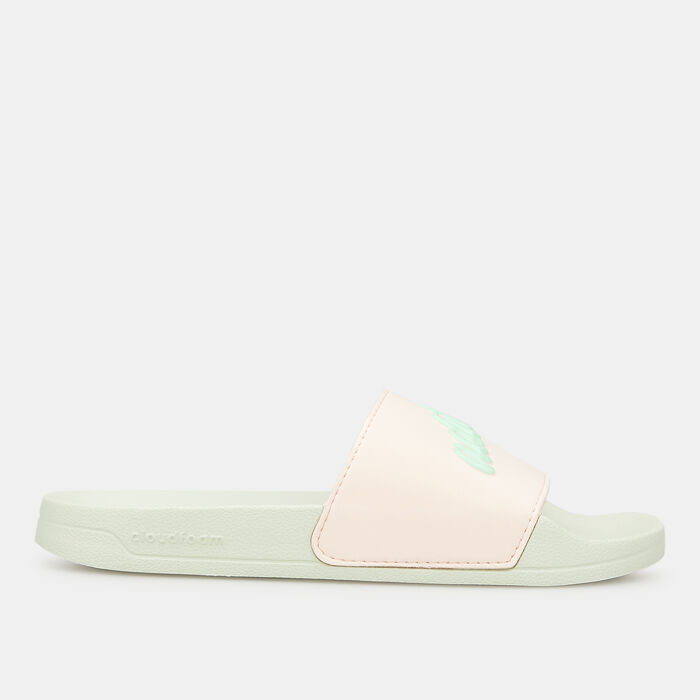 adidas Women's Adilette Shower Slides Pink adidas Women's Adilette Shower Slides Pink image number 1