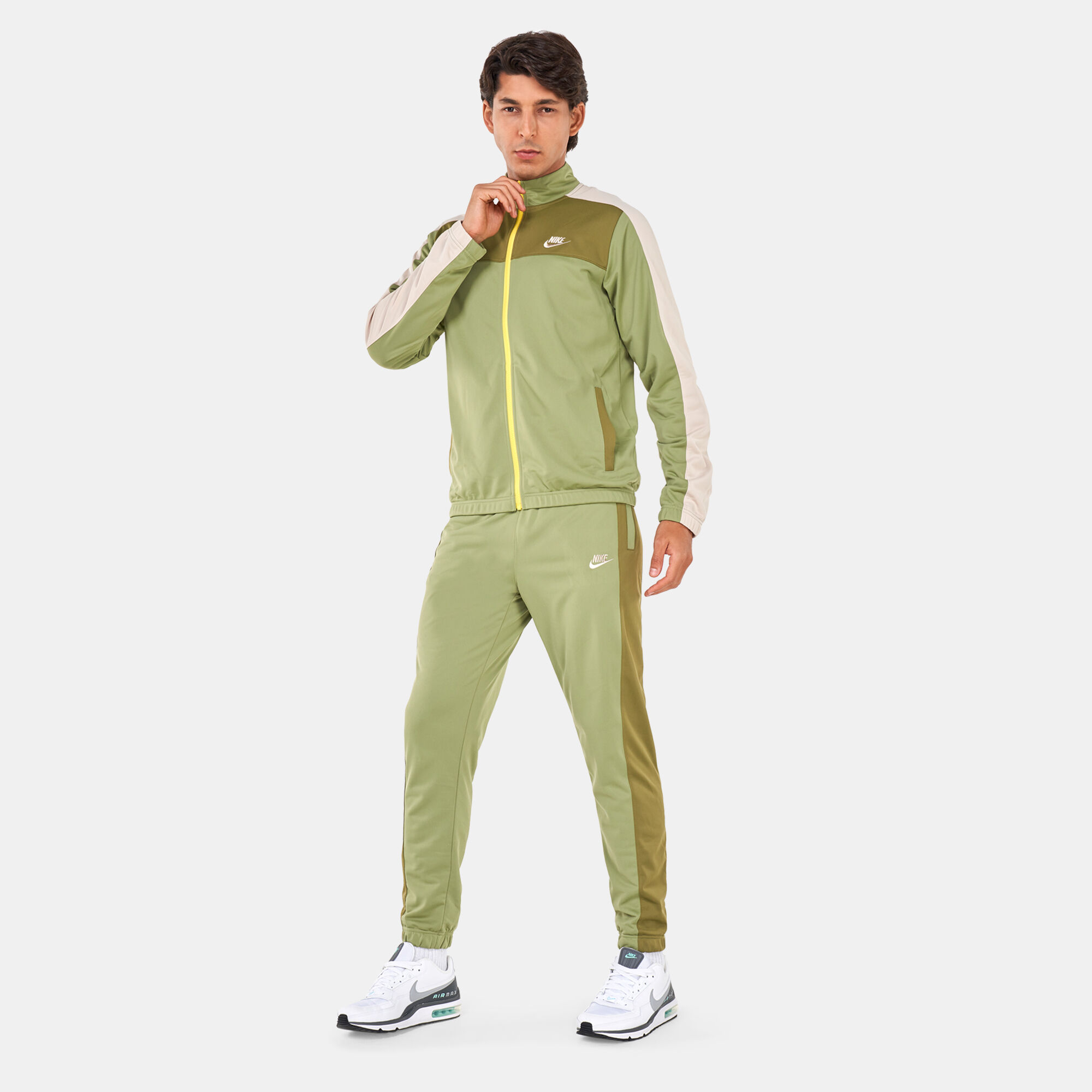 Green nike air max tracksuit online