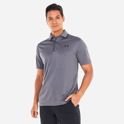 Under Armour Men's Under Armour™ Tech Polo Shirt Grey Under Armour Men's Under Armour™ Tech Polo Shirt Grey