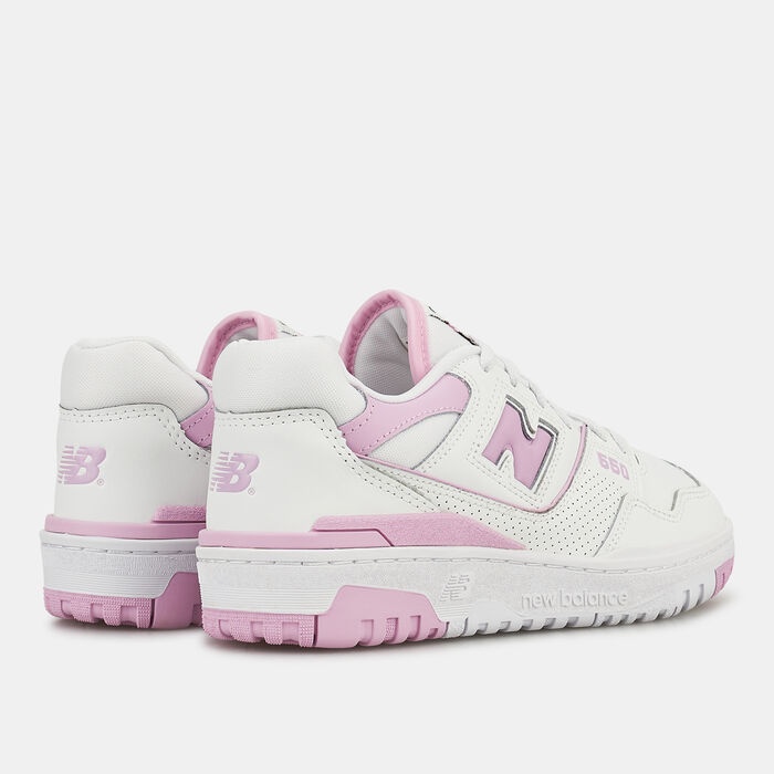 New Balance Women's BB550 Shoe White image number 2