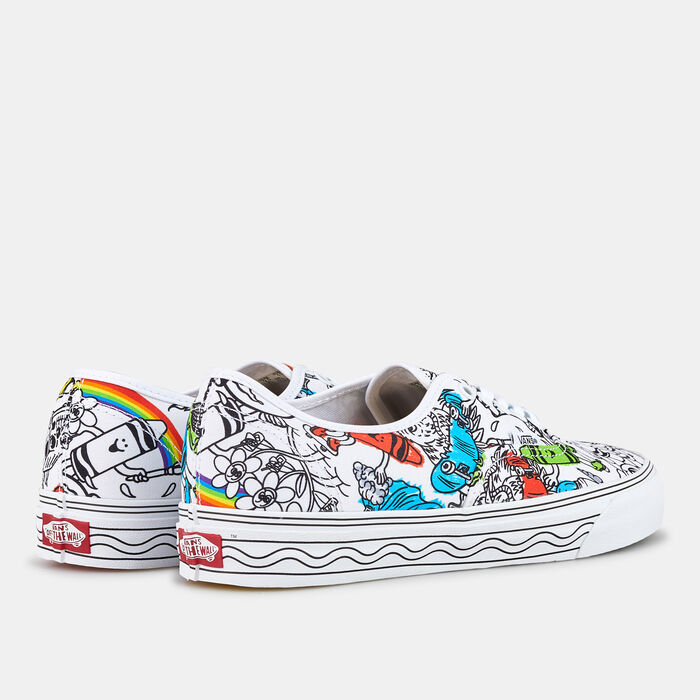 Vans x Crayola Authentic Unisex Shoe Multi-Color Vans x Crayola Authentic Unisex Shoe Multi-Color image number 2