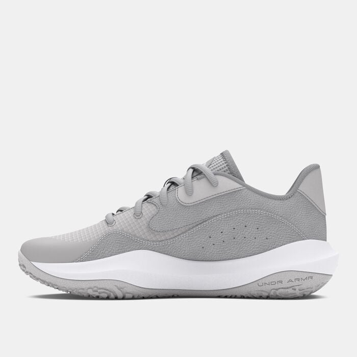 Under Armour Lockdown 7 Low Basketball Shoes Grey Under Armour Lockdown 7 Low Basketball Shoes Grey image number 2