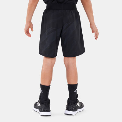 adidas Kids' AEROREADY Designed 4 Sport Graphic Shorts Black