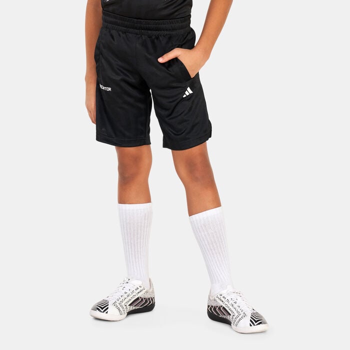adidas Kids' Football-Inspired Predator Shorts Black adidas Kids' Football-Inspired Predator Shorts Black image number 0