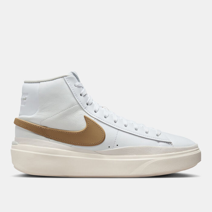 Nike Men's Blazer Phantom Mid Shoes White Nike Men's Blazer Phantom Mid Shoes White image number 0