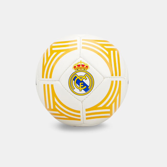 adidas Real Madrid Home Mini Football White adidas Real Madrid Home Mini Football White image number 0