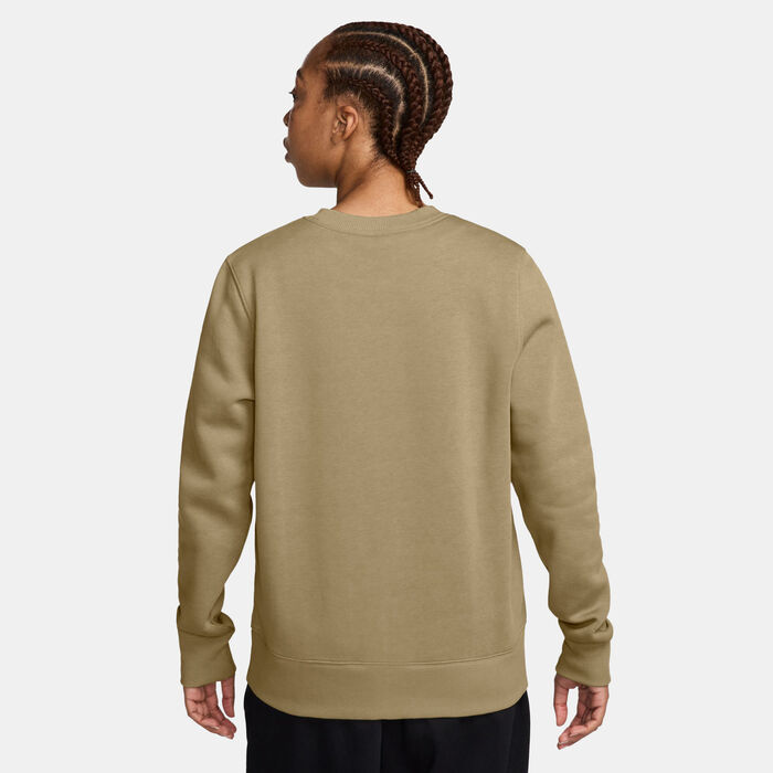 Nike Women's Sportswear Phoenix Fleece Sweatshirt Brown Nike Women's Sportswear Phoenix Fleece Sweatshirt Brown image number 1