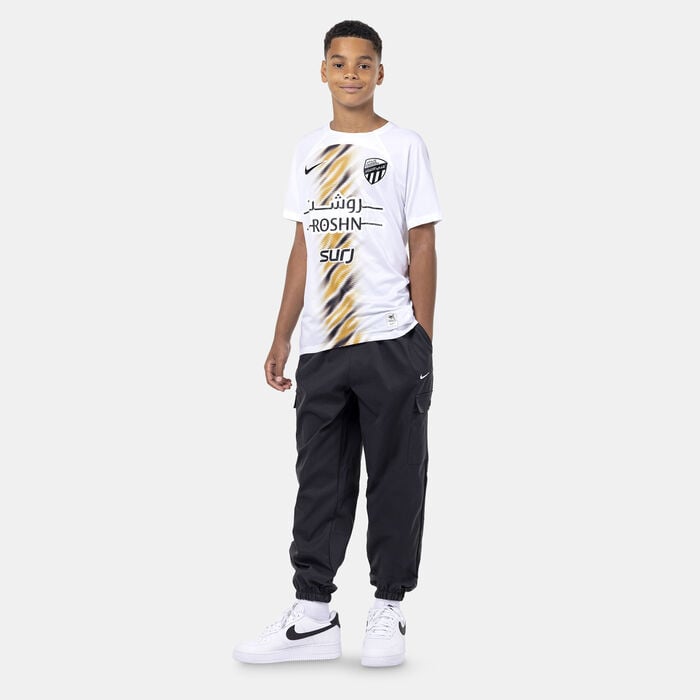 Nike Kids' Al-Ittihad 2024/25 Away Replica Football Jersey White Nike Kids' Al-Ittihad 2024/25 Away Replica Football Jersey White image number 1