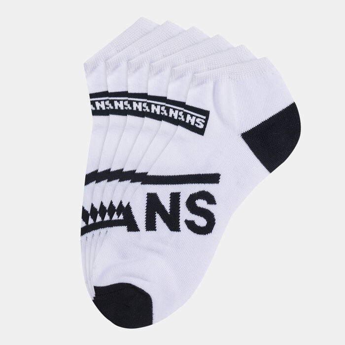Vans Men's No-Show Socks (3 Pack) White Vans Men's No-Show Socks (3 Pack) White image number 0