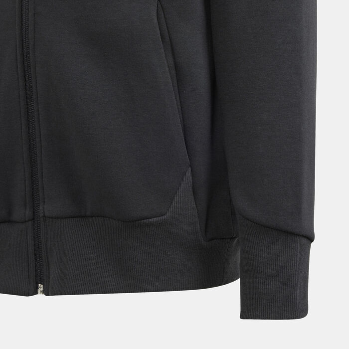 adidas Kids' x Star Wars Z.N.E. Full-Zip Hoodie Black adidas Kids' x Star Wars Z.N.E. Full-Zip Hoodie Black image number 4