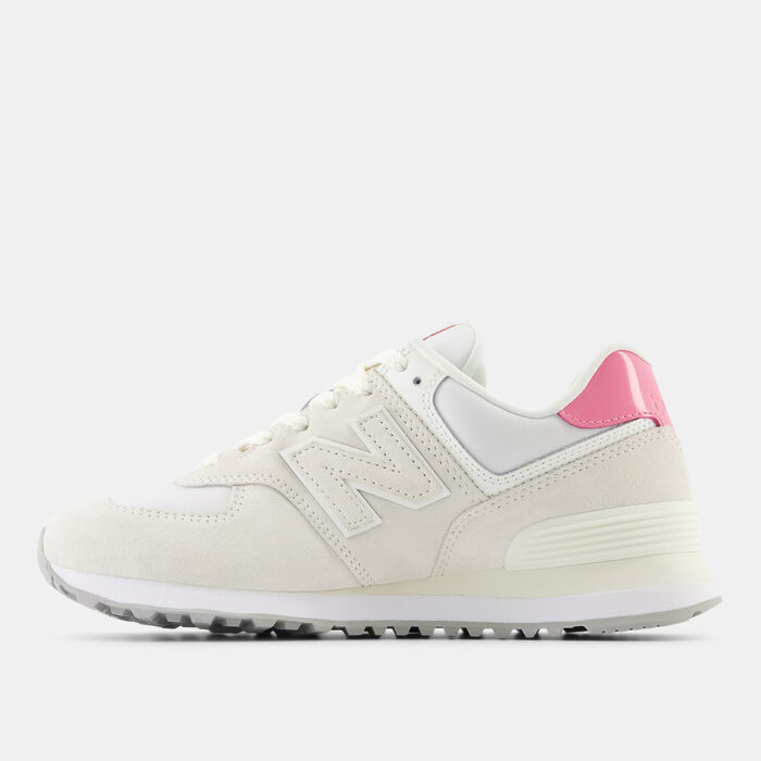 New Balance Women's 574 Shoes Pink New Balance Women's 574 Shoes Pink image number 4