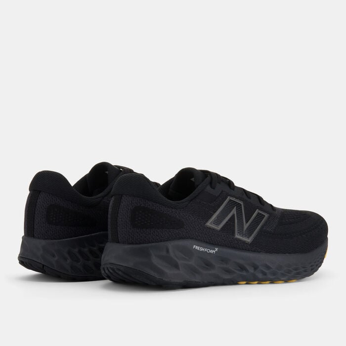 New Balance Men's Fresh Foam X EVOZ v3 Running Shoes Black New Balance Men's Fresh Foam X EVOZ v3 Running Shoes Black image number 2