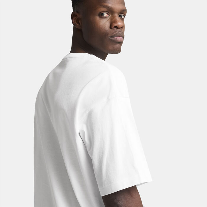PUMA Men's Wardrobe Essentials T-Shirt White image number 3